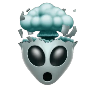 👽 emoji no way bro Telegram sticker 16 of 29