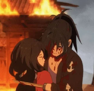 ⚰️ emoji Dororo (; @KoRu_CiTy Telegram sticker 15 of 41