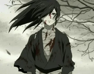 ⚰️ emoji Dororo (; @KoRu_CiTy Telegram sticker 17 of 41