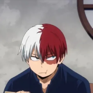 Sticker from Shoto Todoroki @StickersofAnime
