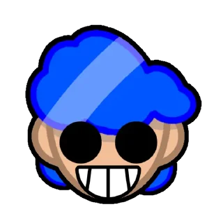 🙂 emoji Динаху, синего мистера биста нет Telegram sticker 1 of 20