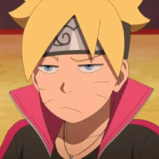 😒 emoji Boruto @StickersofAnime Telegram sticker 21 of 120