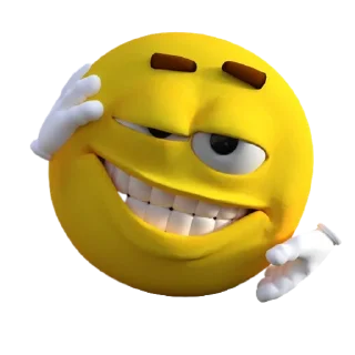 😏 emoji Alek Emoji Telegram sticker 11 of 14
