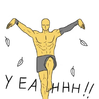 🍂 emoji Gravgear Yellow Dudes Telegram sticker 9 of 61