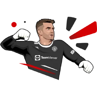 🤜 emoji Manchester United official stickers Telegram sticker 6 of 91