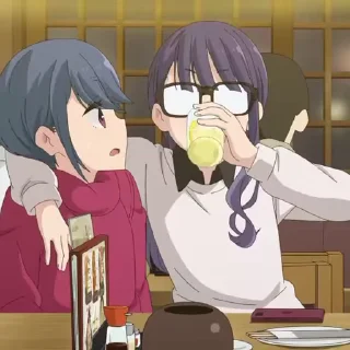 🍺 emoji Yuru Camp | @Onishiki @Notid Telegram sticker 21 of 21