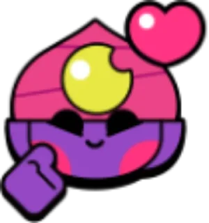 ❤️ emoji Brawl Stars pins (Mythic) Telegram sticker 20 of 43