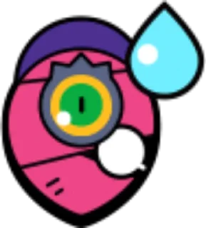 😨 emoji Brawl Stars pins (Mythic) Telegram sticker 14 of 43