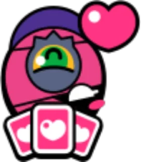 ❤️ emoji Brawl Stars pins (Mythic) Telegram sticker 12 of 43