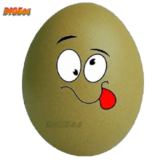 🤢 emoji @STIKERFORALL EGGS Telegram sticker 6 of 55