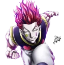 🏃 emoji Hisoka Telegram sticker 19 of 26
