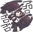 🤪 emoji Menhera-chan distorted by @leggendarybitch Telegram sticker 15 of 30
