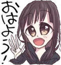 😀 emoji Menhera-chan distorted by @leggendarybitch Telegram sticker 17 of 30