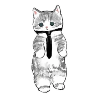 👔 emoji киці мациці. @lilleprins Telegram sticker 22 of 75