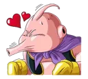 😘 emoji DBZ Telegram sticker 9 of 38