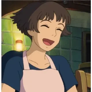 😄 emoji Studio Ghibli Telegram sticker 7 of 120