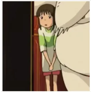 😧 emoji Studio Ghibli Telegram sticker 23 of 120