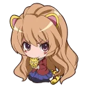 Sticker from Toradora chibi by prototype008