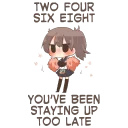 🕐 emoji PADORU PADORU Telegram sticker 9 of 44