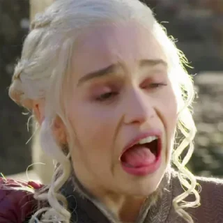 🤢 emoji Queen Emilia clarke Telegram sticker 12 of 69