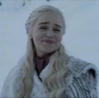 ☺️ emoji Queen Emilia clarke Telegram sticker 22 of 69