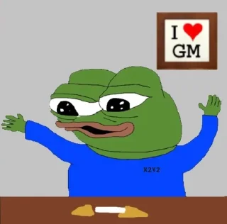 Sticker from gm say it back