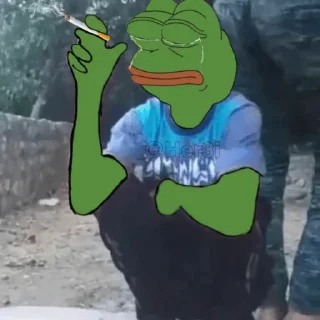 🐸 emoji Pepe <3> 🐸 @Pepe_Her3i Telegram sticker 22 of 120
