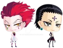 👨 emoji Hisoka Telegram sticker 13 of 26