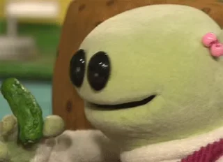 🥒 emoji Puppets @MyselfMeandIo Telegram sticker 10 of 50