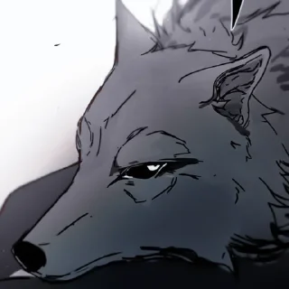 🐺 emoji 𓏲 ๋࣭狼˖ ִֶָ𓂃┊@BloodyZone Telegram sticker 18 of 55