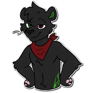 😏 emoji @Dark_Pum's Stickies Telegram sticker 7 of 118