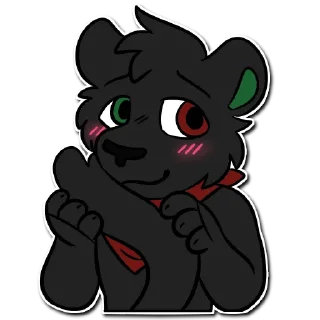 ☺️ emoji @Dark_Pum's Stickies Telegram sticker 17 of 118