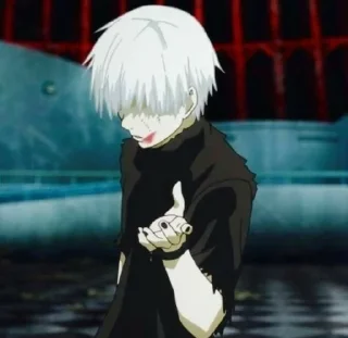 🤕 emoji kaneki Telegram sticker 6 of 17