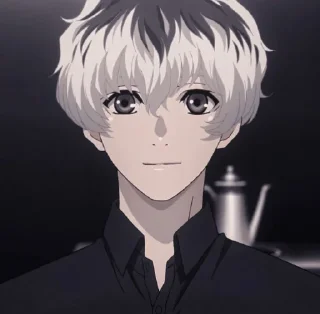 😊 emoji kaneki Telegram sticker 5 of 17