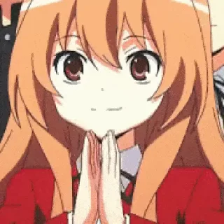 👏 emoji Toradora Animated Telegram sticker 6 of 18
