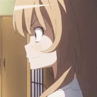 😨 emoji Toradora Animated Telegram sticker 14 of 18