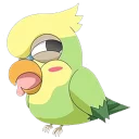 😒 emoji Toradora chibi by prototype008 Telegram sticker 23 of 30