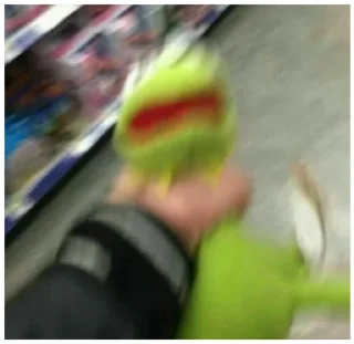 Sticker from Kermit