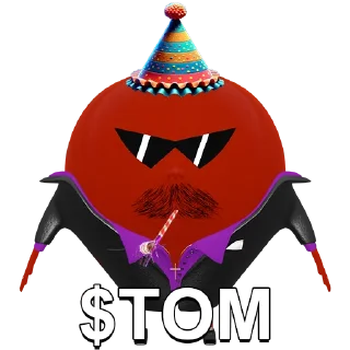 🎂 emoji TOMSolCoin Telegram sticker 11 of 17