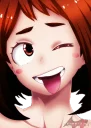 😜 emoji Uraraka by Rahman Yato Telegram sticker 11 of 120