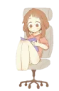 😕 emoji Uraraka by Rahman Yato Telegram sticker 24 of 120