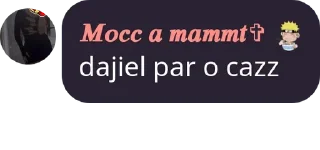 Sticker from frasi moccose