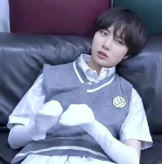 🖱 emoji beomgyu ⸝ @KiI3er . Telegram sticker 23 of 25