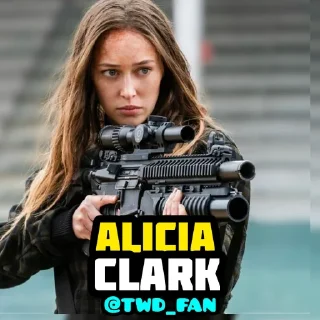 🔥 emoji @TWD_FAN | Alicia Clark Telegram sticker 1 of 80
