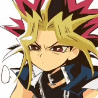 😶 emoji Sebastian's Yu GI Oh Extension Telegram sticker 5 of 34