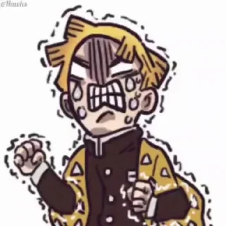 😭 emoji 🎥  Cringe KNY  (@TodorokiShouto) Telegram sticker 8 of 25