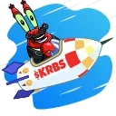 🚀 emoji Mr. Krab by @rock_king319 Telegram sticker 8 of 10