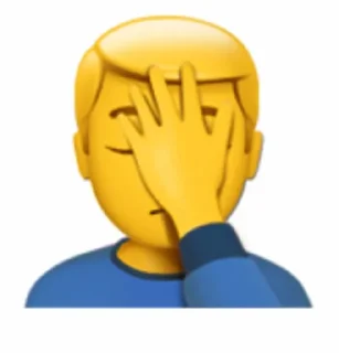 🤦‍♂ emoji LMAO Telegram sticker 10 of 13
