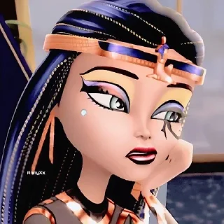 😴 emoji Cleo De Nile Telegram sticker 9 of 10