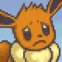 😕 emoji Eevee Telegram sticker 5 of 16